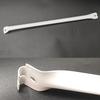 4lots Epoxy Coated Shelf Support Brackets Reinforced Stainless Steel Brackets for Wire Shelving Secure Mounting