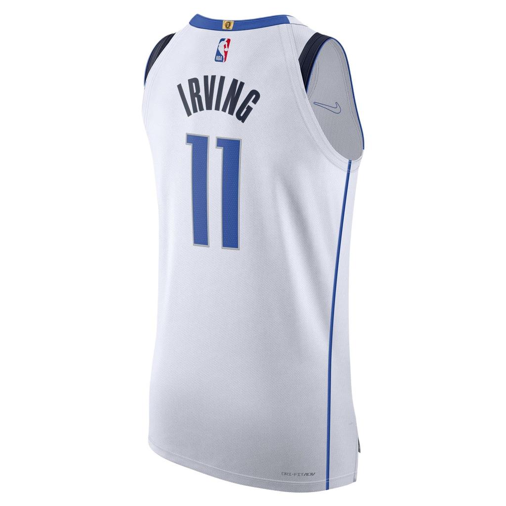 Nike X NBA Collaboration Dallas Mavericks Kyrie Irving 11 Jersey Basketball Vest Unisex jerseys White CW3271-106