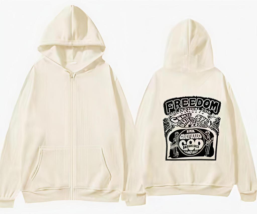 New Arrival: Simon Henriksson Zipper Hoodie Sweatshirt 'The Cry of Fear'