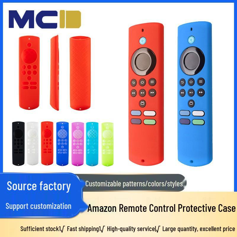 

2nd Gen Alexa Voice Remote Lite Full Coverage Silicone Case Gem Blue