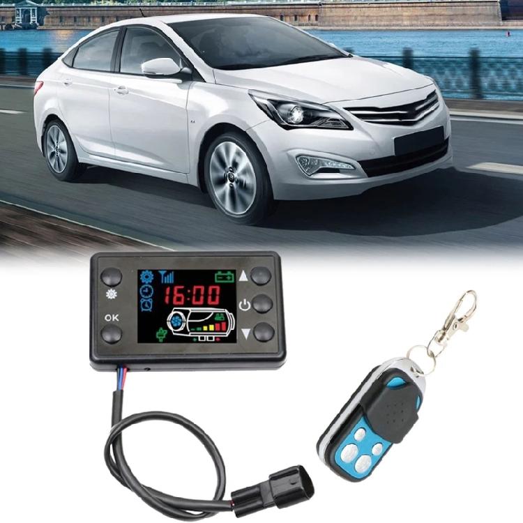 Heater Accessories LCD Monitor Switches Board Easy Installation 12V 24V Parking Heater Monitoring Switches Board with Remote