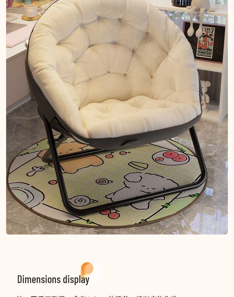 Foldable Recliner Chair: Versatile for Office, Naps, and Dorms - Ideal for Sitting, Sleeping, and Relaxing.