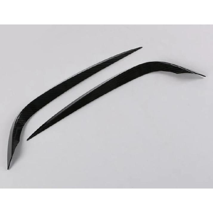 For Mazda 3 Axela Sedan BP Car Accessories Carbon fiber style Before Fog Light Trim Bezel