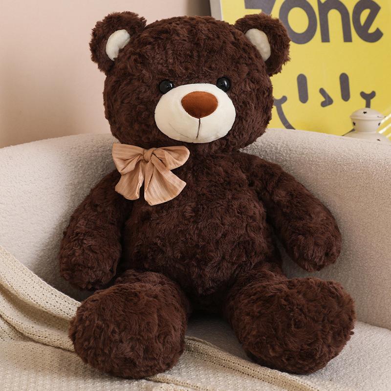 Valentine'S Day Gift For Girlfriend Teddy Bear Plush Toy Cute Chocolate Bear Doll Girl Hug Bear Gift