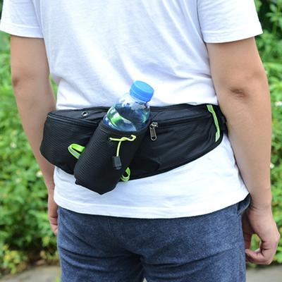 Sports Fanny Pack with Water Bottle Holder Adjustable Waistband Phone Water Bottle