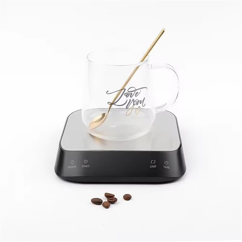 Precision Digital Coffee Scale with Timer (CN version) чёрный
