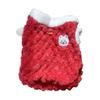 New Year Pet Costume Chinese Style Cat Cotton Clothes Warm Soft Dog Vest Coat Thickened Comfortable Winter Pet Clothes Birthday
