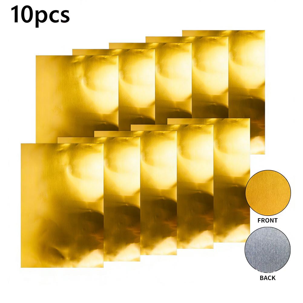 

Thick Gold Foil Art Relief DIY Christmas Gold Silver Decorative Pendant Combination Tin Foil Paper Craft Sewing Tool Set