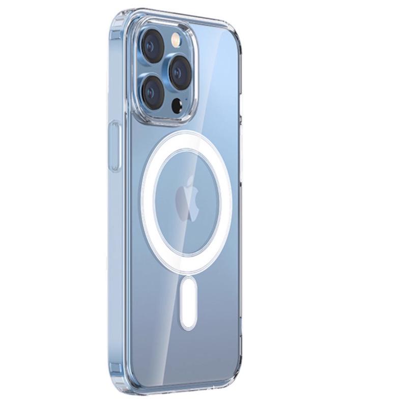 MagSafe Magnetische Transparente Handyhülle für Apple iPhone 13/14/15 Pro Max