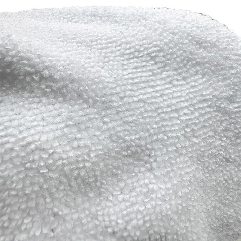 6Pcs Scratch Resistant Steams Cleaner Bonnets Double Layer Washable Microfiber Cloths for Handheld Steamer Machines Pads