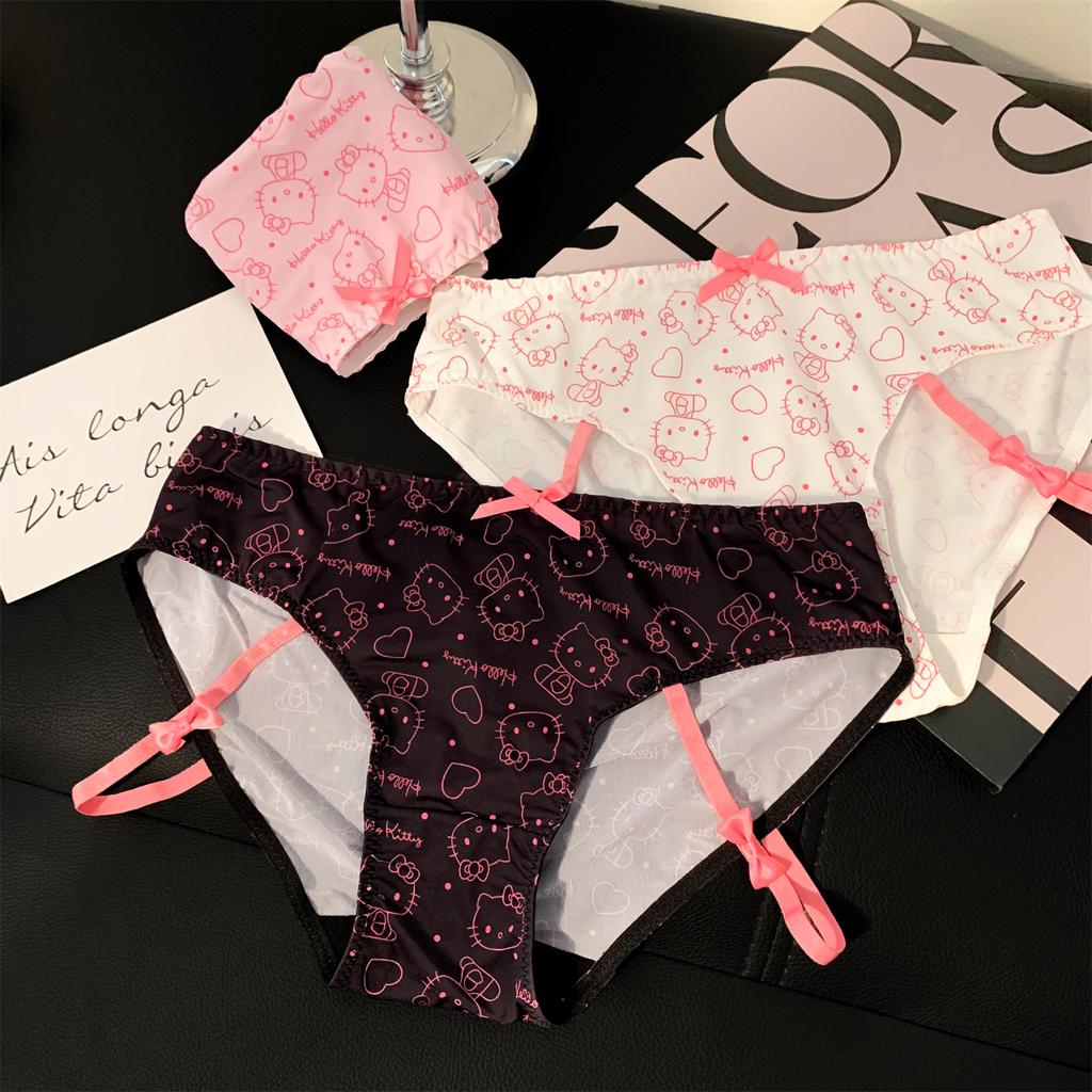 Intimo Dolcissimo Stampato Desire Donna Estate Sexy Pizzo Vita Bassa Slip Cotone Cavallo