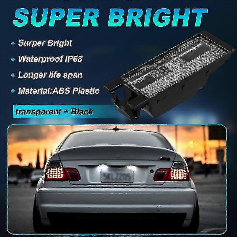 Automobile License Plate Lamp Rear License Plate Lamp Assembly Compatible with IX35/ 09-15 92510-2S0