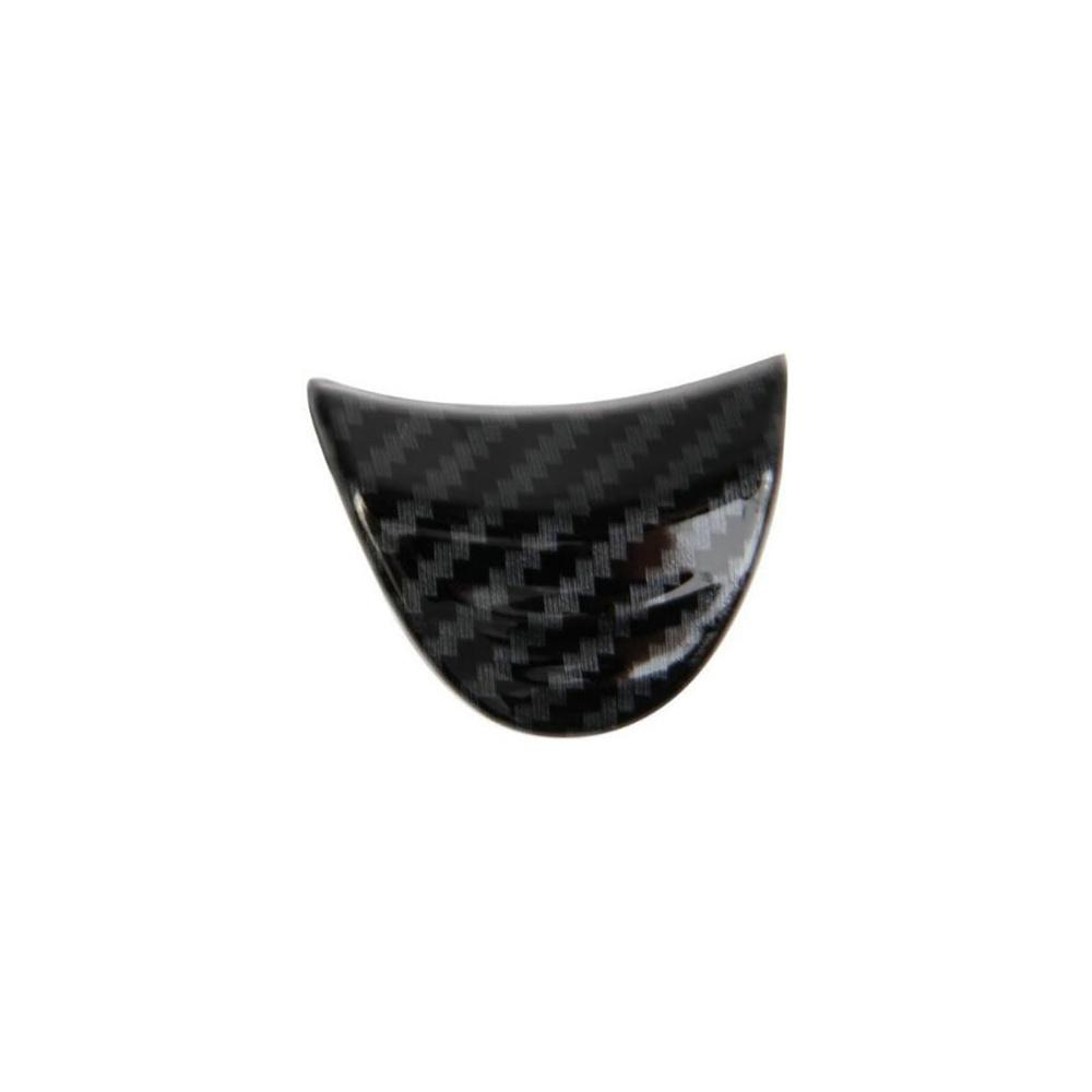 Carbon Fiber Look Interior Central Armrest Box Switch Cover Trim For Nissan 370Z