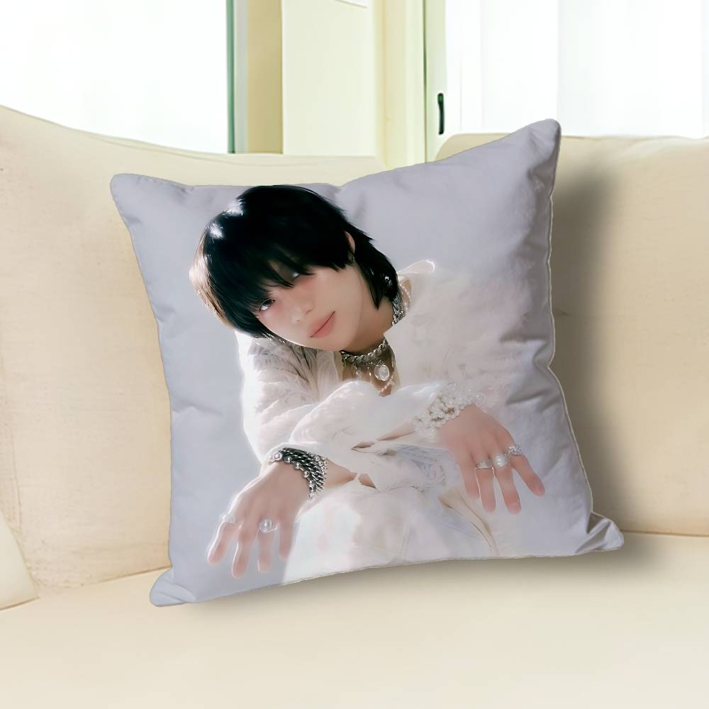 L-Lee Singer T-Taemins Pillow Cases for Bedroom Living Room Sofa Home Decor Polyester Cushion Cover with Zipper