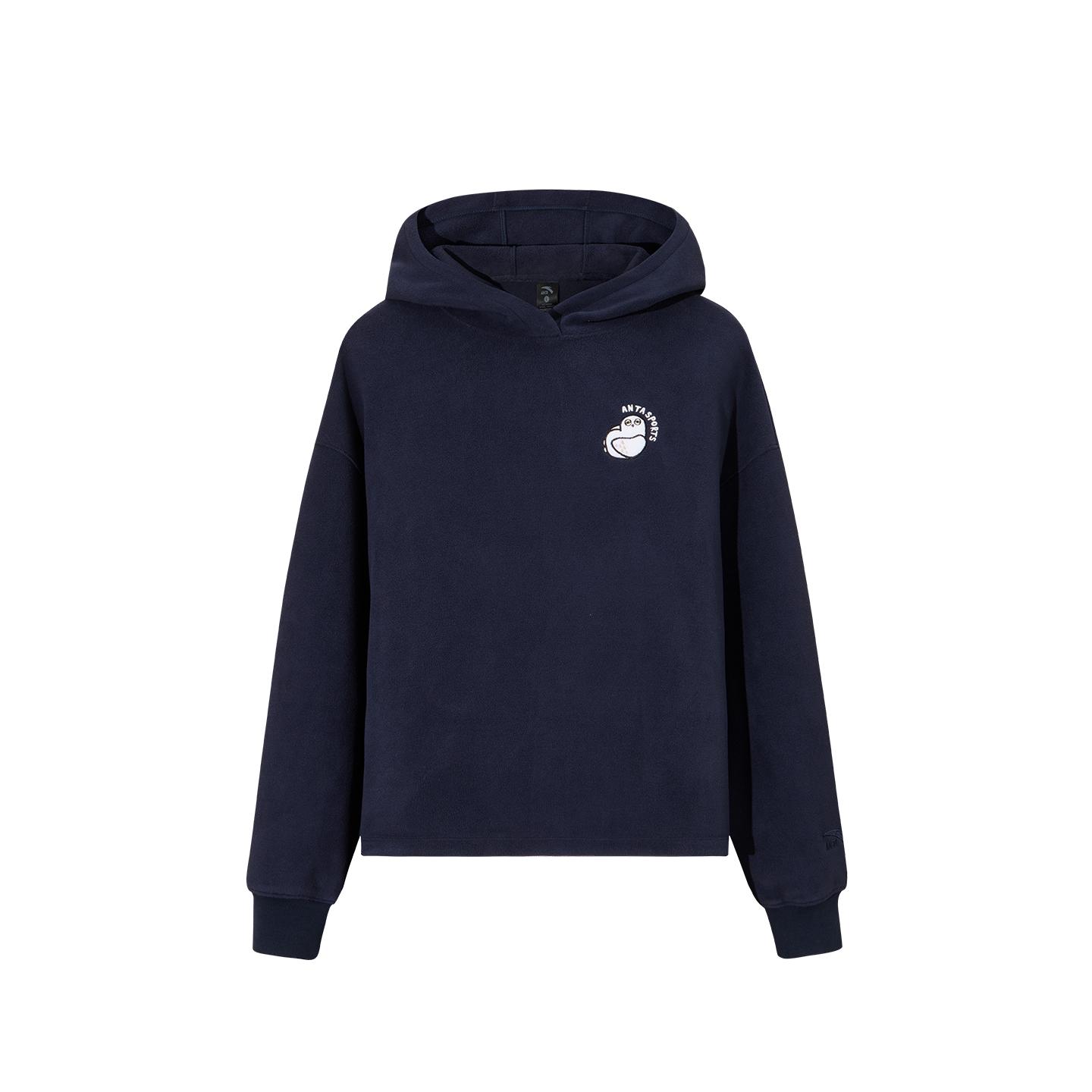 

Anta Lifestyle Series Hooded Sweatshirt 2025 Winter T-Shirt Women tops 962548713-5 2XL