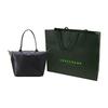 Longchamp Le Pliage City 28 Zipper Long Handle Eco-Friendly Coated Canvas Dumpling Bag Tote Shoulder Bag Medium Women Bags Black 2605HYQ001
