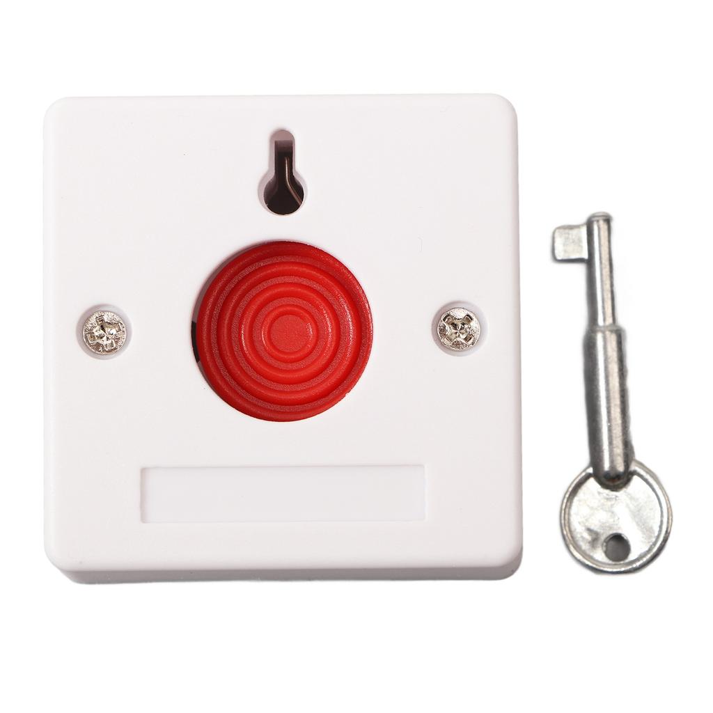 Emergency Button Efficient Fire Emergency Switch Panic Button with Key 250V