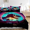 3Pcs Dinosaur Night Safari Bedding Sets For All Sizes New 3D Printed Bed Cover Comforter Duvet Cover Pillowcase Bedroom Decoration