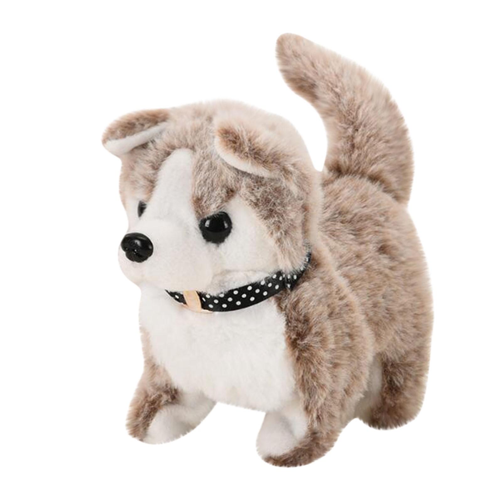 

(H0826)Имитация плюшевой игрушки для собак, электрическая плюшевая игрушка, собака может ходить для мужчин и женщин, детские игрушки, подарки