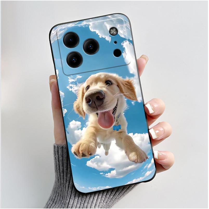 Para Carcasa Doogee Note56 Para Funda de Teléfono Doogee Note 56 Estética Lujo Lindo Genial Niño Niñas Negro Mate Silicona Suave Cubierta Trasera