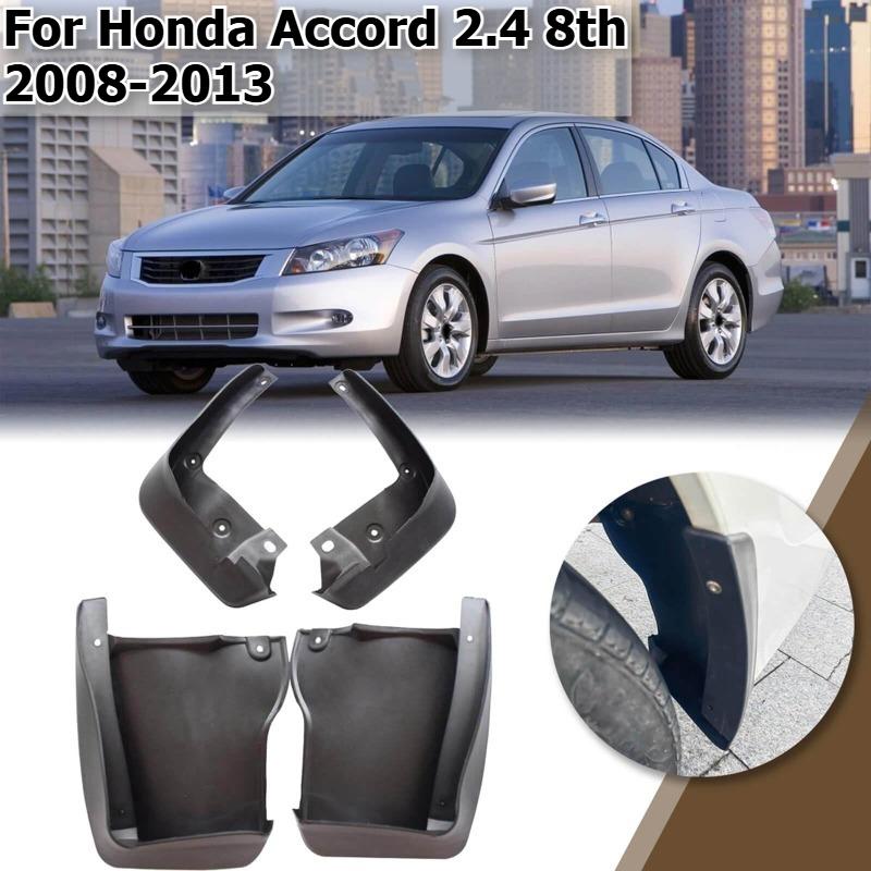 Mudflaps Mudguards Fit for Honda Accord 2008-2013 2.4 8th Mudguards Tire Fenders Mud Flaps Wheel Guards Accessories 4x Tyre