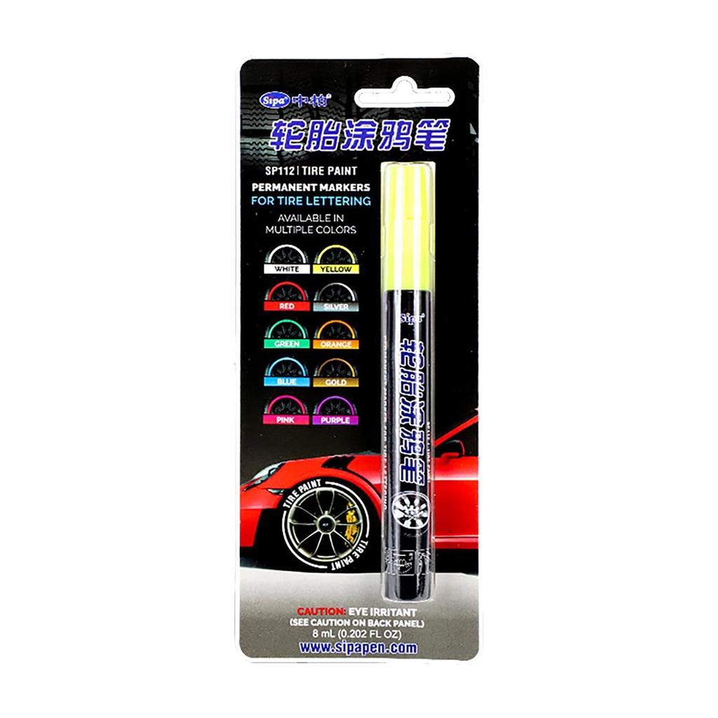 Tire Pen, Waterproof Tire Marker, Car Tire Pen Pen White Tire Design