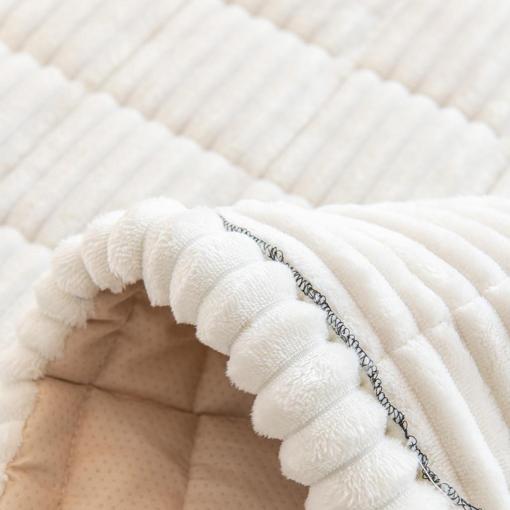 Thicken Plush Sofa Slipcover Universal Non-slip Super Soft Sofa Towel Winter Corduroy Couch Cushion For Living Room Modern Home