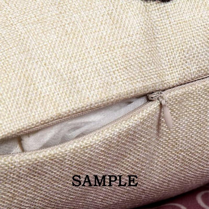 18'' Square Horse Printed Cushion Cover Vintage  Linen Square Pillow Cover  Covers Customized Drop Shipping