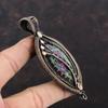 Ruby Zoisite Pendant Copper Wire Wrapped Pendant Dainty Ruby Zoisite Jewelry Handmade Gemstone Pendant Gift For Her Copper Wire Wrap Jewelry