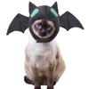 Pet Headgear Cute Bat Shaped Pet Hat Halloween Costume Soft Comfortable Cat
