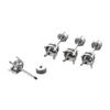 Henson Titanium Steel Four-Prong Huazi Stud Earrings – DIY Cartilage Helix Accessories
