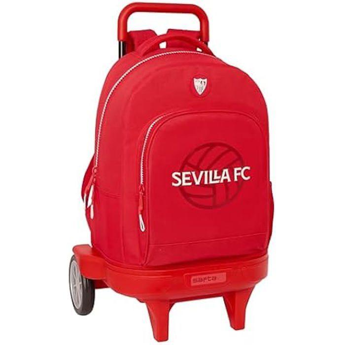 Reiseveske - Safta - Sevilla Fc - Avtakbar ryggsekk - Utvidbar tralle - Flerfarget
