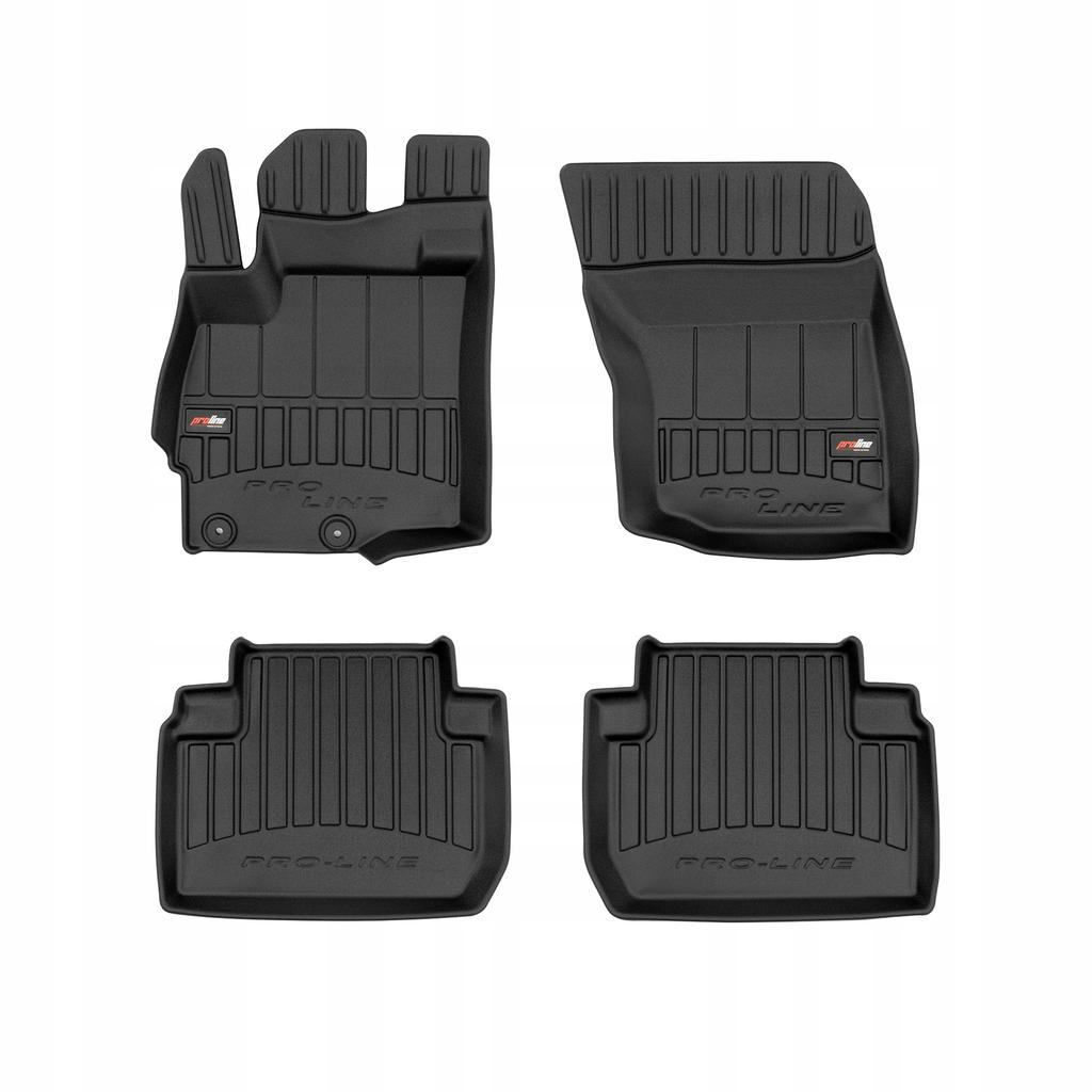 Set 3D Rubber Mats Mitsubishi Outlander 3 From 2012- 5 Seats Zs