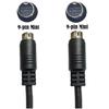 Mini-Din 9-Pin Adapterkabel Ausgezeichnete elektrische Leitfähigkeit 9-Pin Stecker auf Stecker