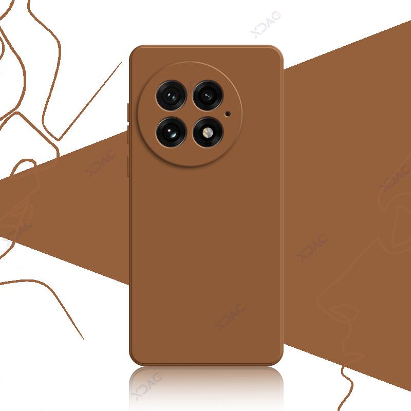 Handyhüllen für OnePlus 13 OnePlus13 5G 6.82" 360 Weiche Luxus Quadratische Flüssigsilikon Rückseite Wasserdichte Taschen