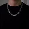 Thick Fashion Jewelry Men Women Men Necklace Couple Necklace Cuban Chain Necklace Clavicle Chain