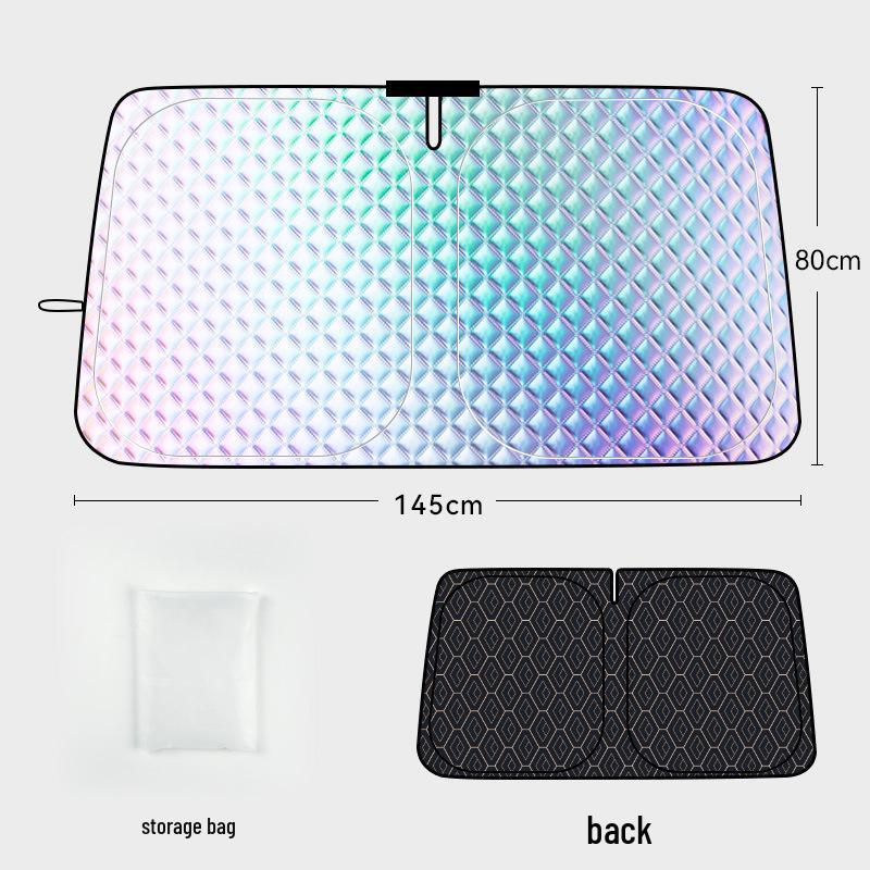 Car Sunshade Heat-Insulating Windshield Cover & Window Curtain