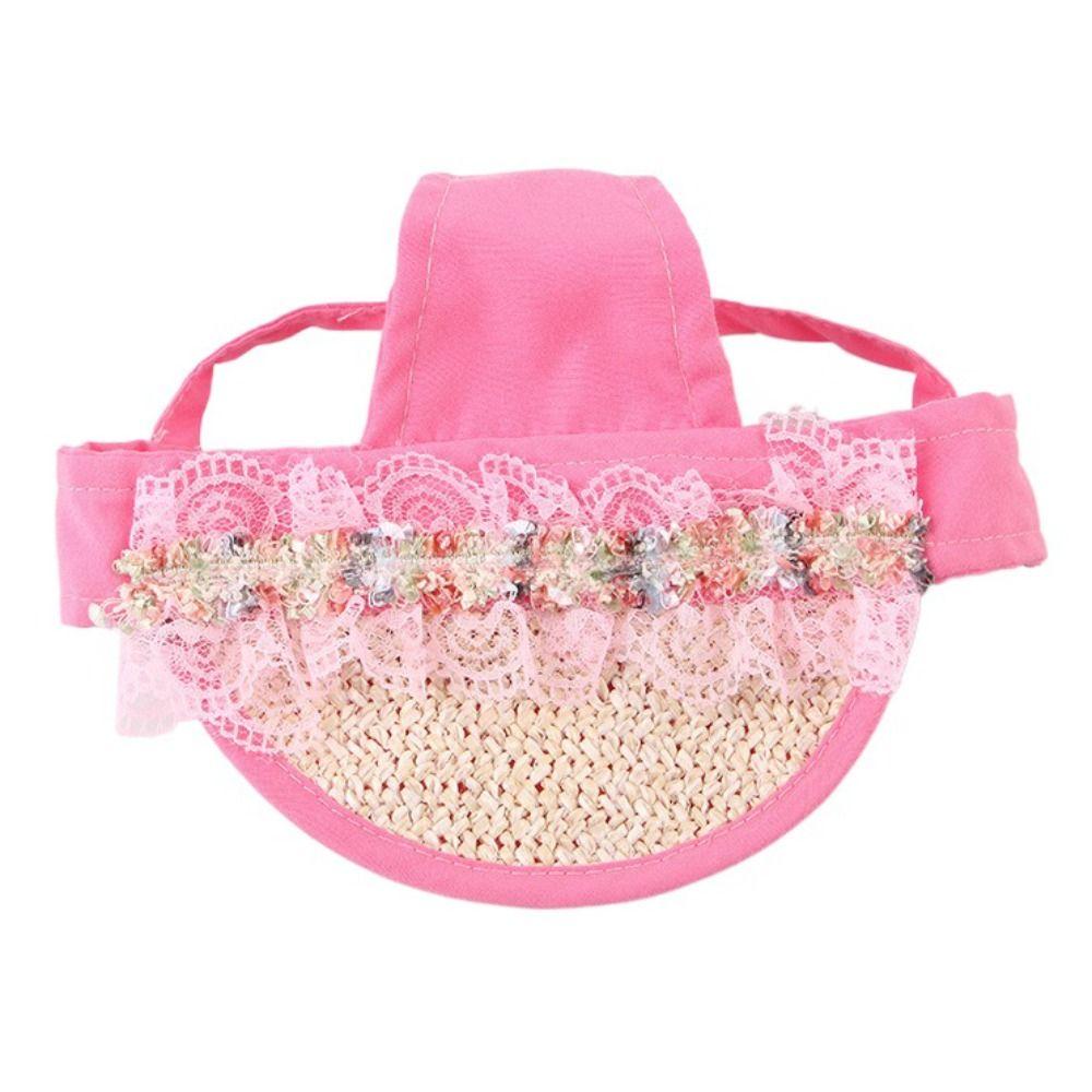 Elegant Dog Fisherman Hat French Style Pet Baseball Cap Cute Dog Sunscreen Hat  Cat