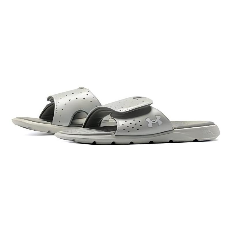 Under Armour Ignite Series Durable Foam Sole Hollow Slide Sandals Women Footwear Light-Olive-Green 3026027-303