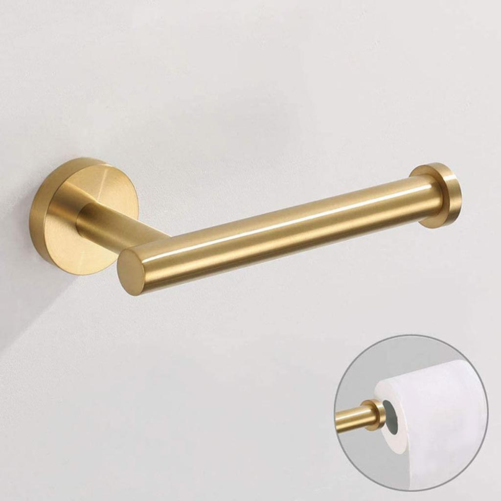 Bathroom Accessories Towel Rack Shelf Hardware Set Modern Stainless Steel Towel Robe Hook Toilet