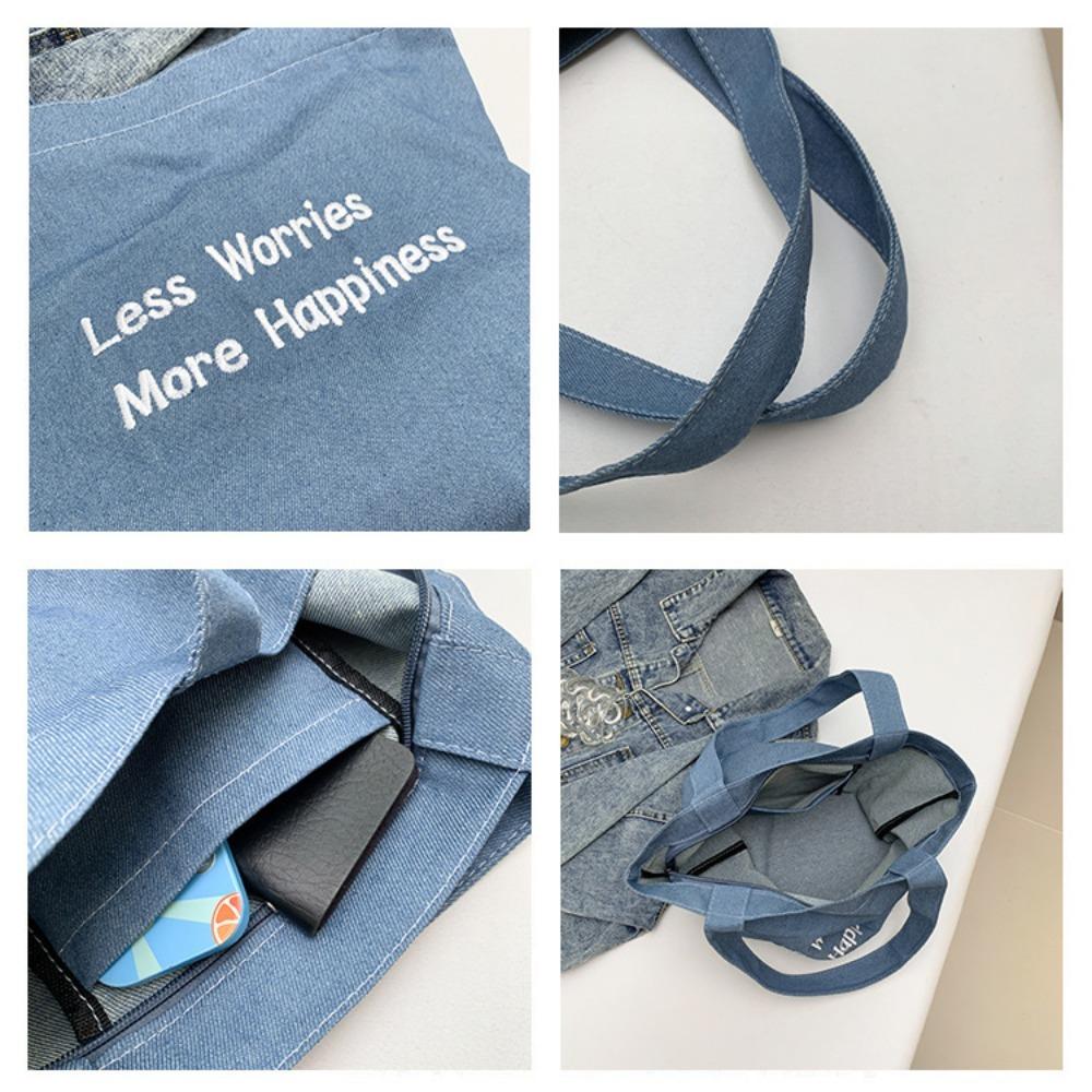 

Casual Canvas Bag Large Capacity Underarm Bag Hot Sale Shoulder Bag Lady