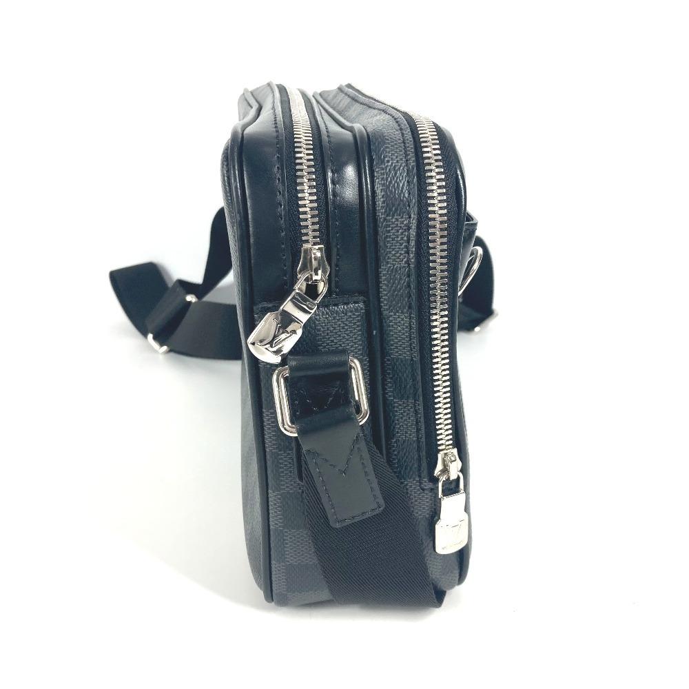 Louis Vuitton N40087 Damier Graphite Trocadero Crossbody Shoulder Bag