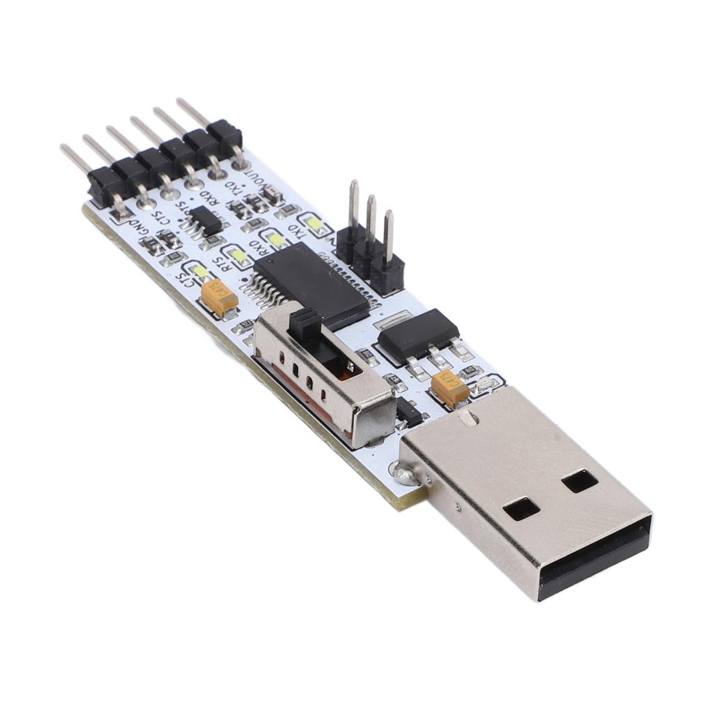 USB zu TTL Seriell Konverter Adapter FT232 Modul RTS CTS DTR DCT Downloader mit Kabel für Mikrocontroller