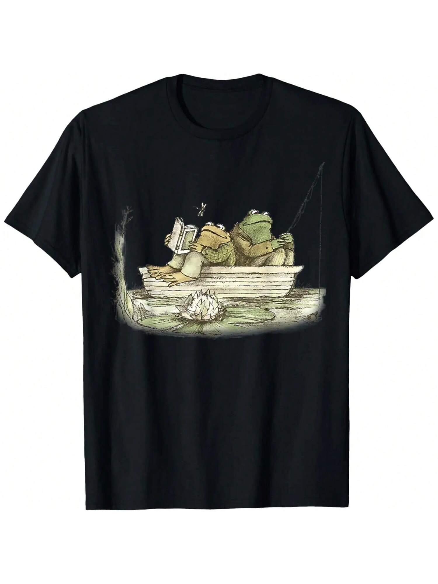 Frog 90s Vintage Graphic, Frog Lovers T-Shirt S разноцветный