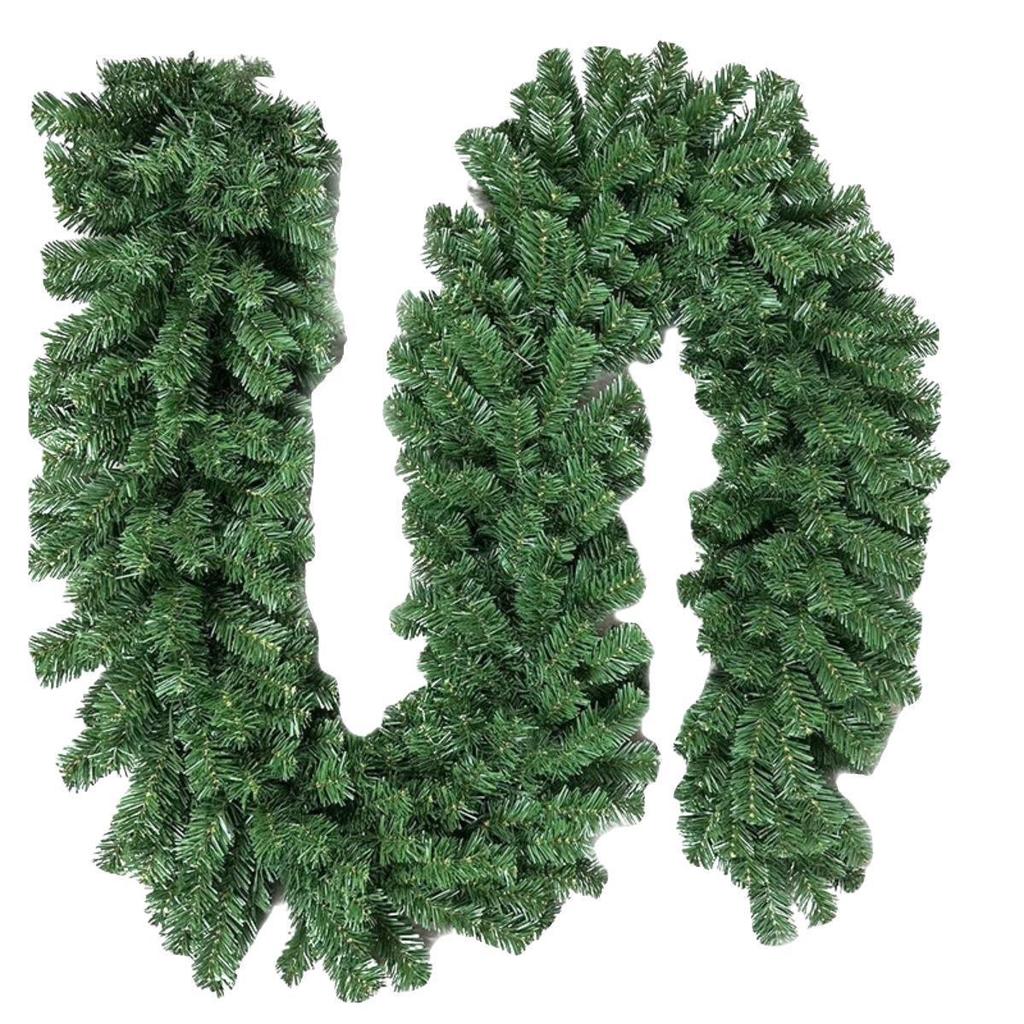 Rice Light Green Christmas Garland for Tree or Window Decoration