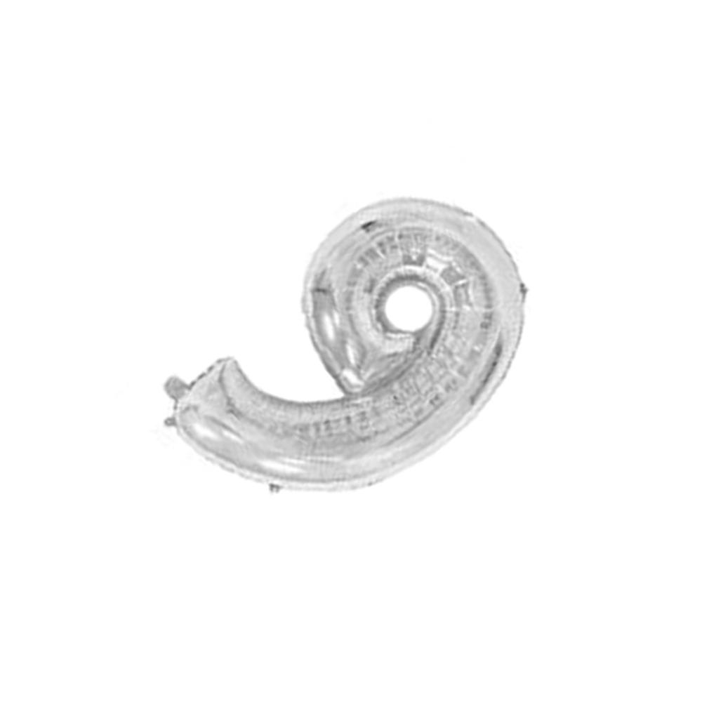 Party Balloon Aluminum Foil Number Balloon Wedding Birthday Party 16-inch Decoration