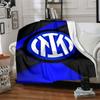 1pc Internazionale Milano Blanket, Gift, for Men and Women, Soft Blanket, Good for Sofa Bed Couch Travel, Lightweight Flannel Blanket