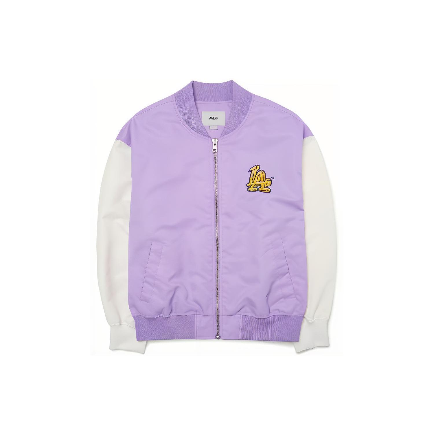 MLB Like Collection Baseball Jacket Men s Purple 3AJPL0121-07LDL S