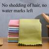 Wiping Cloth That Absorbs Water Without Leaving A Mark, Kitchen and Household Cleaning Cloth with No Trace, Lock Edge Glass Cloth