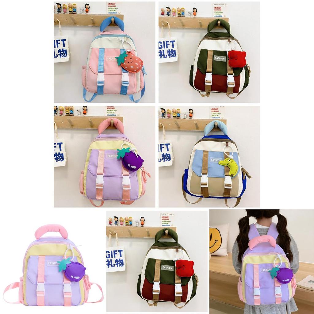 Cute Cartoon Colorful Kids Backpack For Preschool And Kindergarten Unisex Design